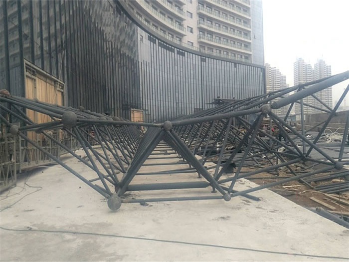 临沧万豪酒店雨棚网架